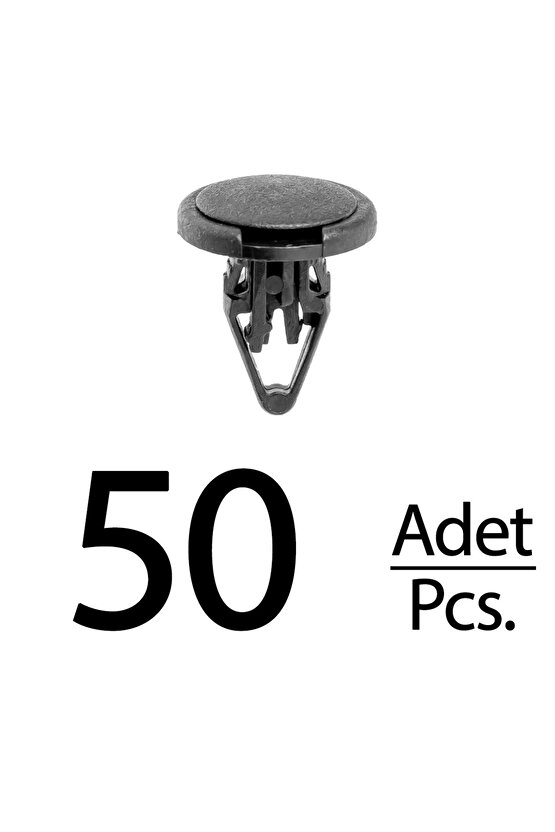 Jeep, Chrysler için Çamurluk Etek Klipsi- 50 Adet