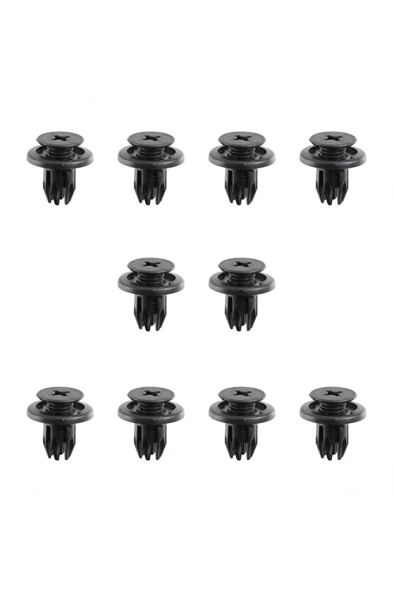 Opel, Chevrolet, Honda için Tampon ve Davlumbaz Klipsi- 10 Adet