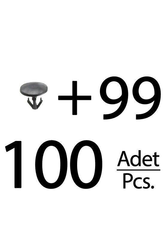 Mazda için Fitil Klipsi- 100 Adet