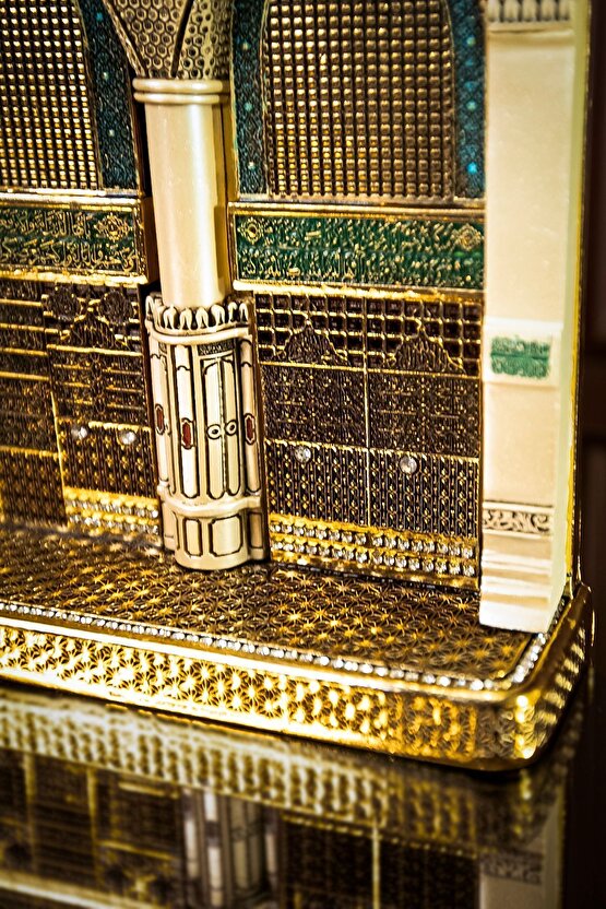 Dini Islami Biblo Ev Ofis Aksesuar Hediyelik Dekoratif Obje Mescidi Nebevi Selamlama Kapısı Süs