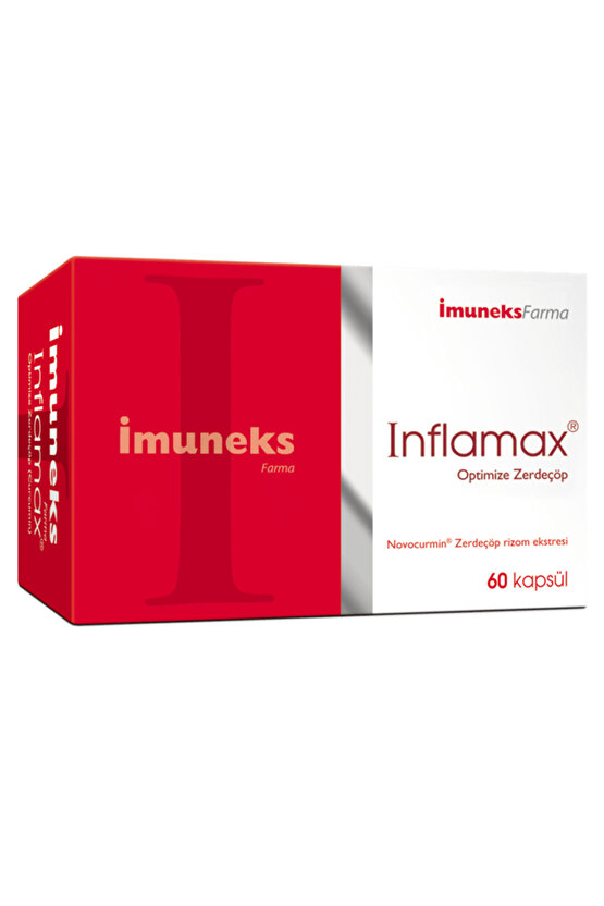 İnflamax Optimize Zerdeçöp Curcumin 60 Kapsül- (SKT: 012026)