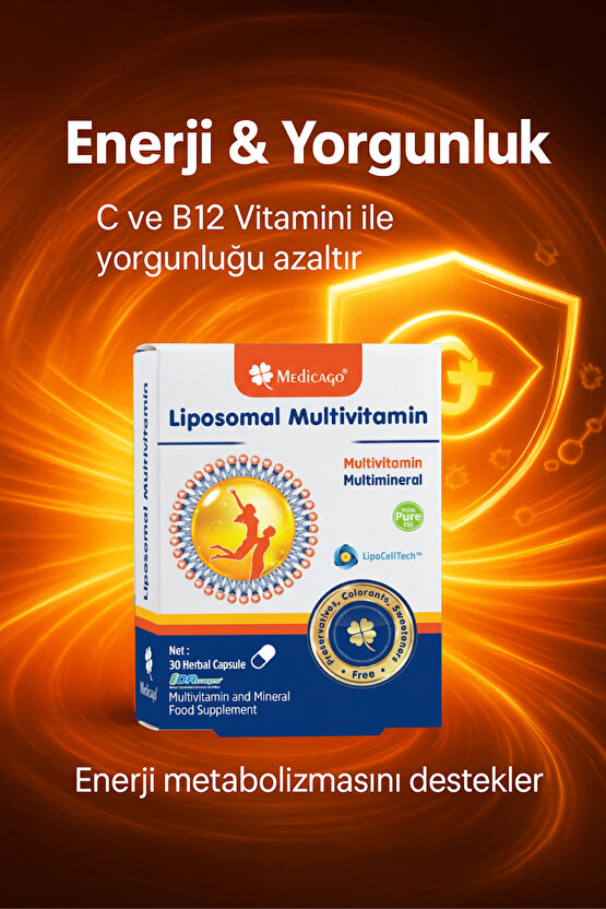 Liposomal Multivitamin 30 Kapsül