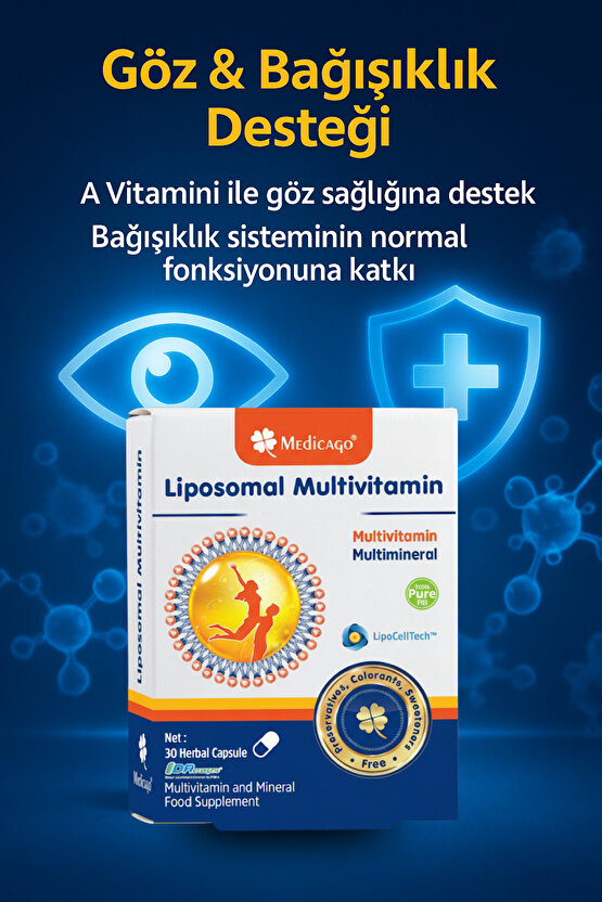 Liposomal Multivitamin 30 Kapsül