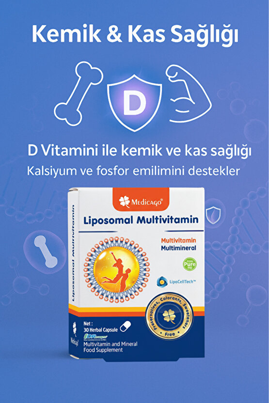 Liposomal Multivitamin 30 Kapsül