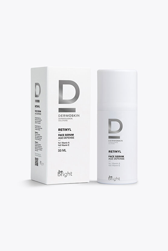 Be Bright Retinil Yüz Serumu | Yaşlanma ve Kırışıklık Karşıtı | Gözenek Sıklaştırıcı | 33 ml