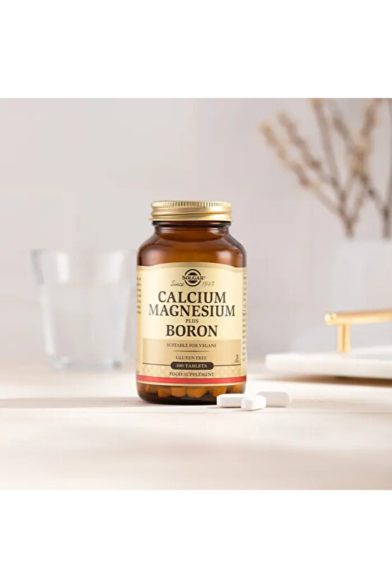 Calcium Magnesium Plus Boron 100 Tablet - (SKT: 022028)