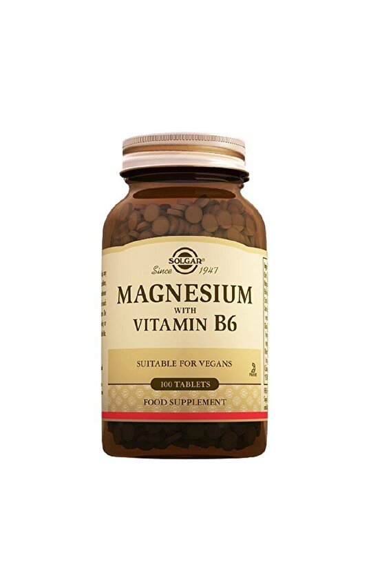 Magnesium with Vitamin B6 100 Tablet
