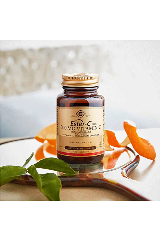 Ester-C Plus 500 mg 50 Vegetable Kapsül - (SKT: 092027)