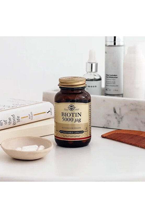 Biotin 5000 mcg 50 Kapsül -