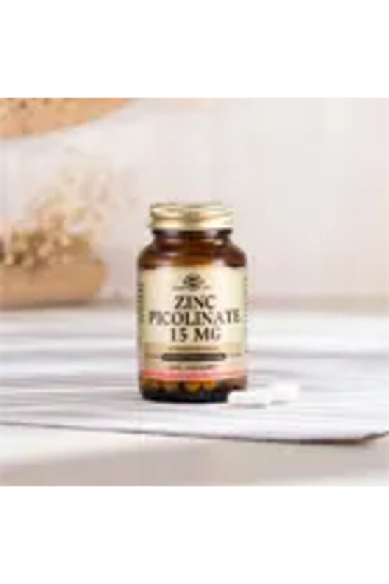 Zinc Picolinate 15 mg 100 Kapsül - (SKT: 102027)