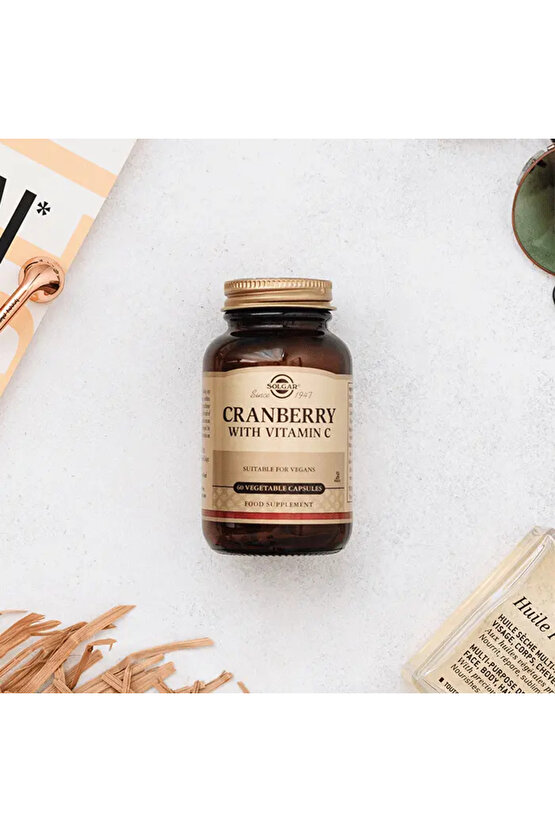 Cranberry Extract with Vitamin C60 Kapsül - (SKT: 082027)