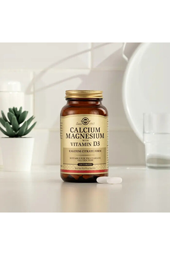 Calcium Magnesium Vitamin D3 150 Tablet -