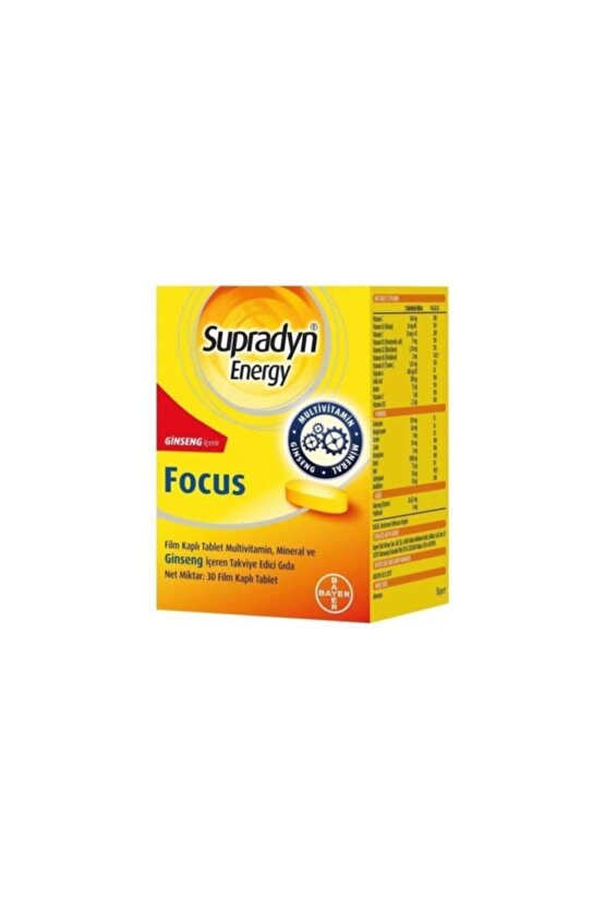 Pharmaton Vitality 30 Kapsül + Energy Focus 30 Tablet