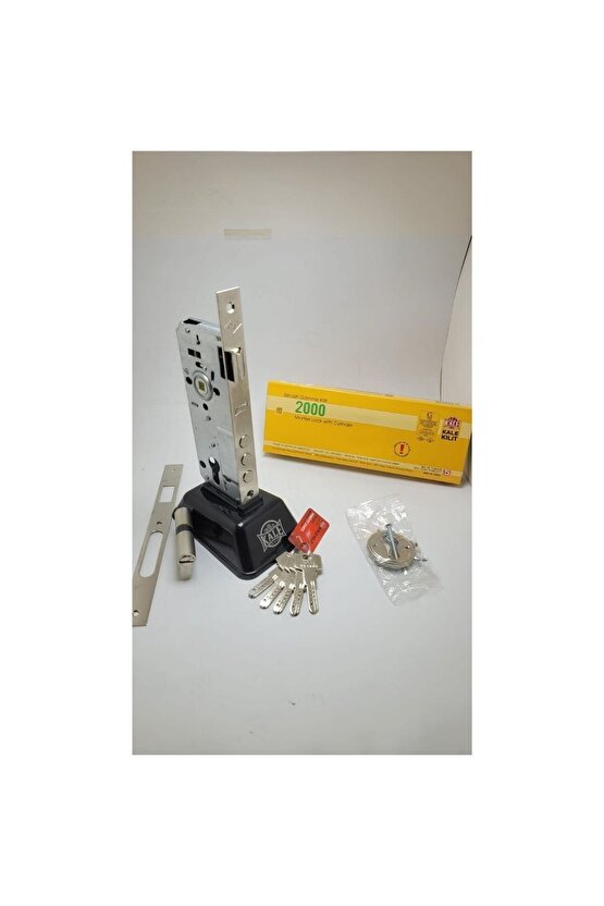 Silindirli Gömme Kilit 3 Milli Bilyalı Barelli 45 Mm 2000