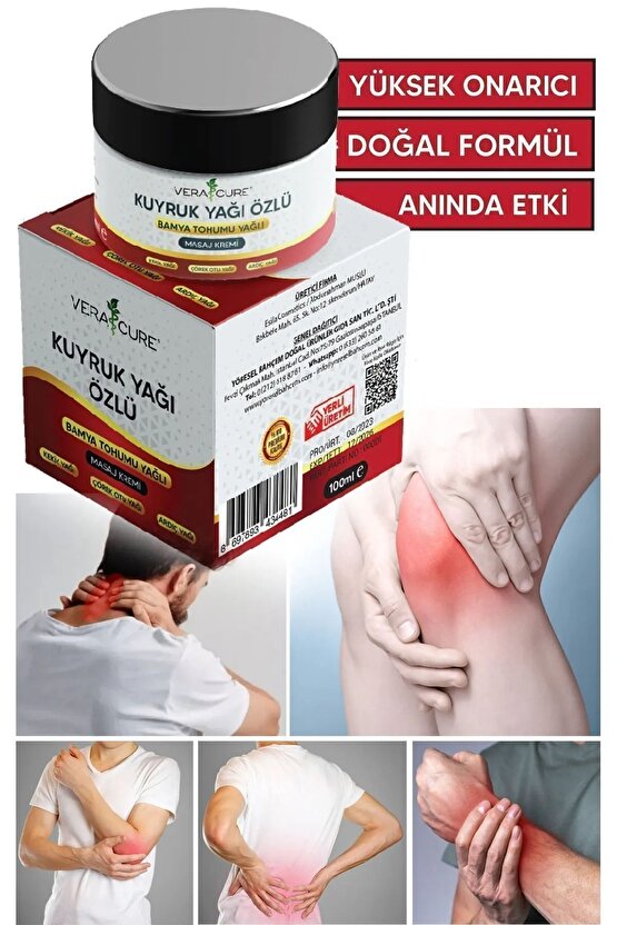 Kuyruk Yağı Özlü Bamya Tohumu Yağlı Krem (100ML) %100 Doğal Özel Formül