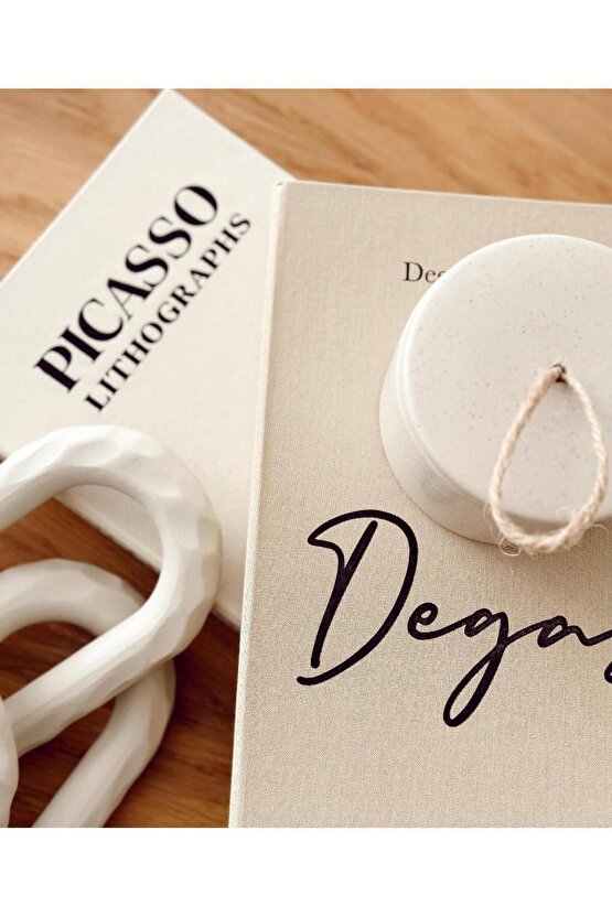 2li Kumaş Kaplı Dekoratif Kitap Kutusu Seti