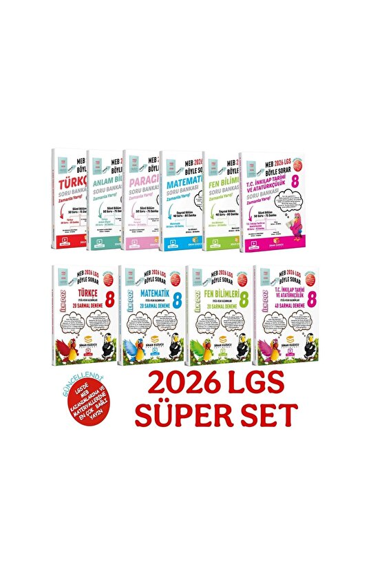 SÜPER SET ( 2026 - LGS )-ŞNSL-KTP