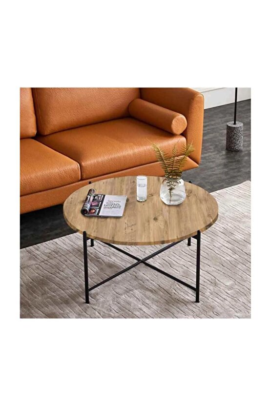 Yuvarlak Orta Sehpa Yan Sehpa Mobilya