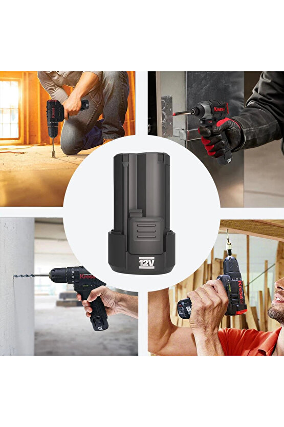 KPB1202 12Volt 2.0Ah Li-ion Profesyonel Yedek Akü