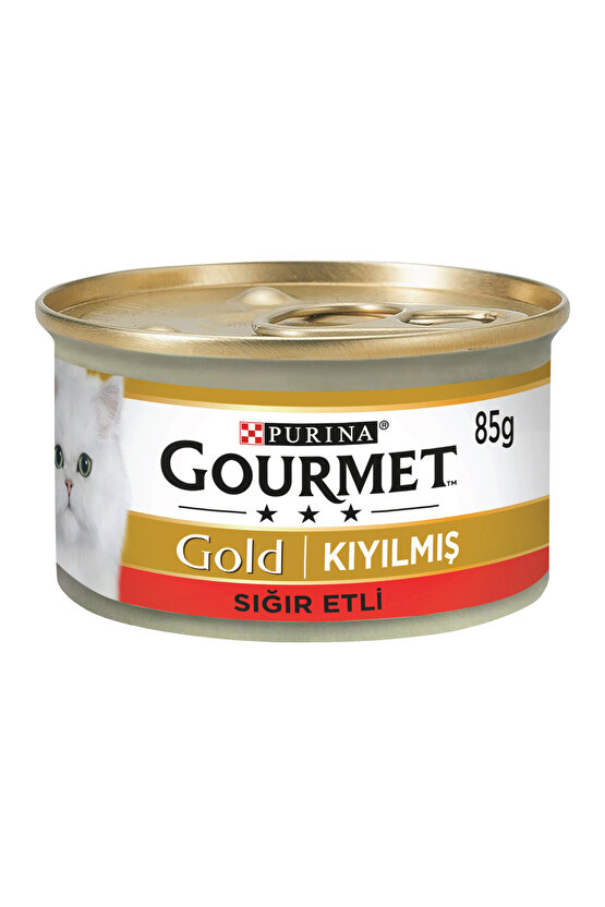 Parça Sığır Etli Yetişkin Konserve Kedi Maması 85 Gr