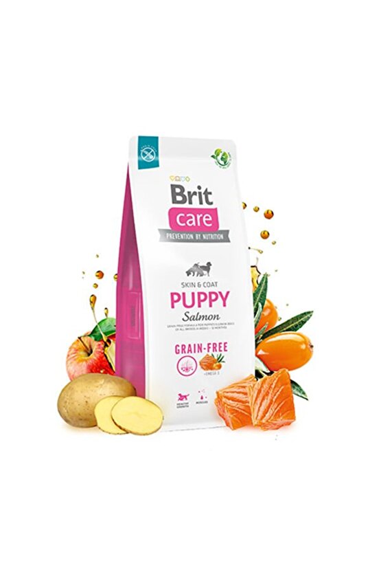 Care Puppy Tahılsız Skin & Coat Somonlu Yavru Köpek Maması 12 Kg