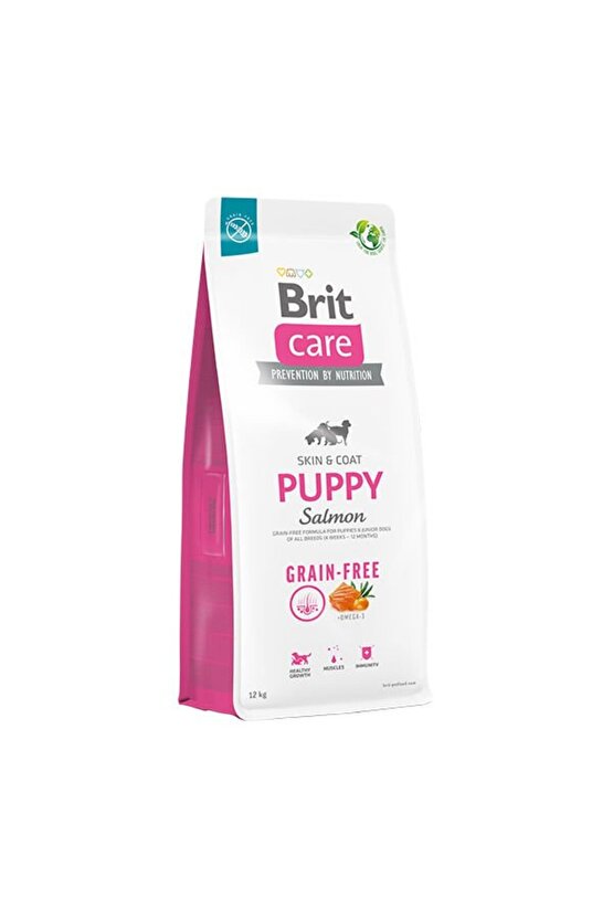 Care Puppy Tahılsız Skin & Coat Somonlu Yavru Köpek Maması 12 Kg