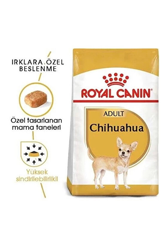 Chihuahua Adult Yetişkin Köpek Maması 1.5 Kg