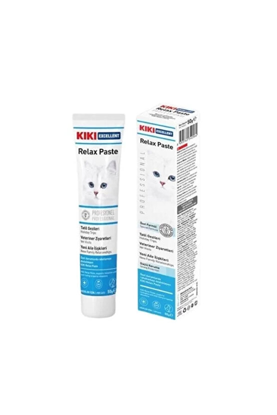 Kiki Excellent Relax Paste Sakinleştirici Kedi Macunu 50 Gr