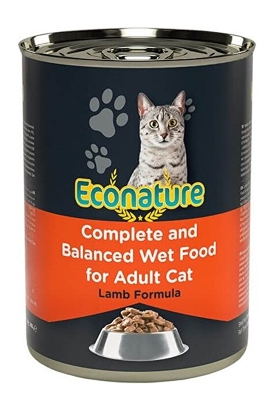 Kuzu Etli Kedi Konserve 400 gr