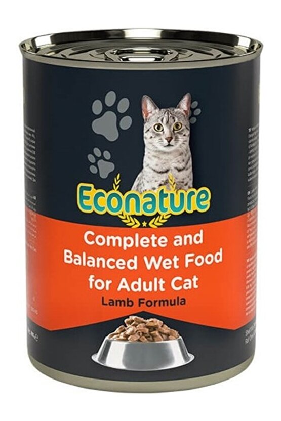 Kuzu Etli Kedi Konserve 400 gr