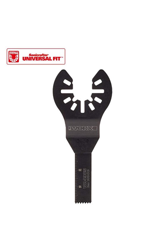 WORX WA4985 Çok Amaçlı Raspalama Makinası İçin 10x30mm Ahşap, Fiberglas, PVC Universal Hassas Kesme