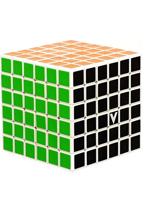 Orijinal V-Cube 6x6 Flat Küp - V-Cube Küp - Zeka Küpü - 6x6 Flat Küp - Akıl Küpü - Akıllı Küp -VCube