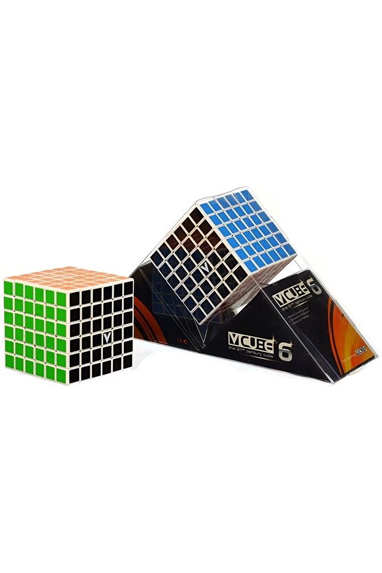 Orijinal V-Cube 6x6 Flat Küp - V-Cube Küp - Zeka Küpü - 6x6 Flat Küp - Akıl Küpü - Akıllı Küp -VCube
