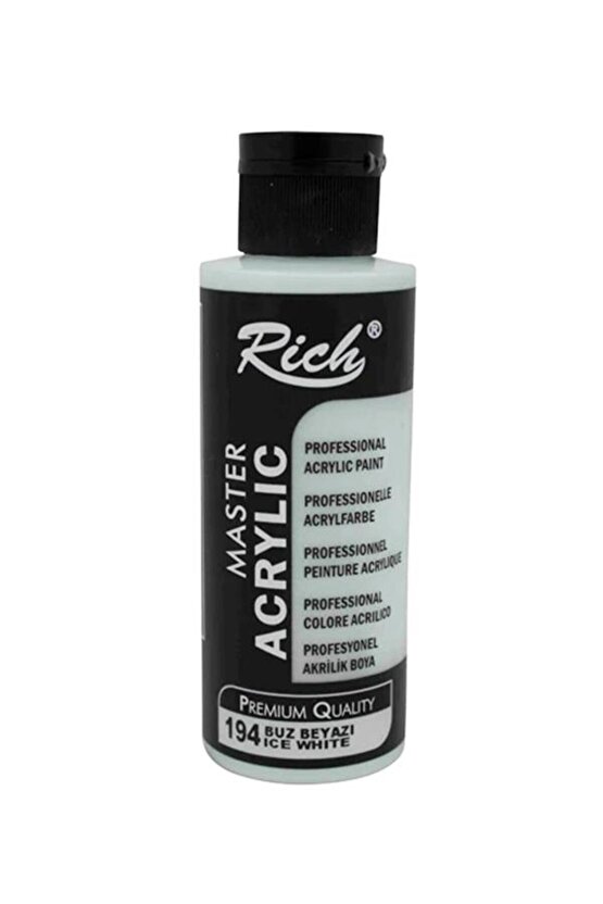 Master Akrilik Boya Buz Beyazı 120ml