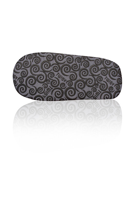 Elfi Kadın Hayvanlı Panduf Gri 3641