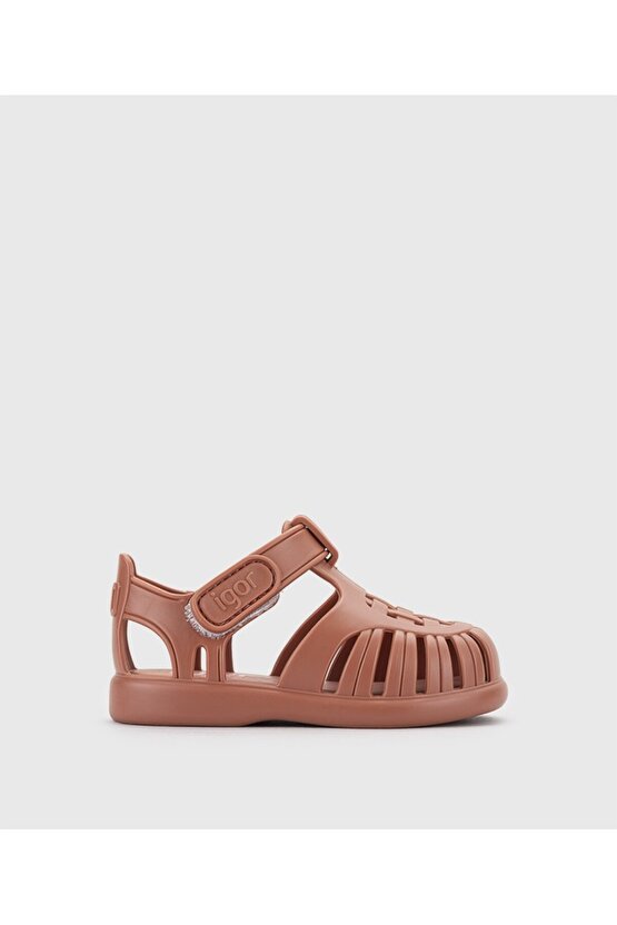 Tobby Solid Çocuk Sandalet Terracota S10271-381