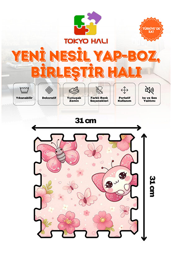 Puzzle Halı, Kendi Tasarımını Oluştur, Yapboz Halı, Baskılı Halı
