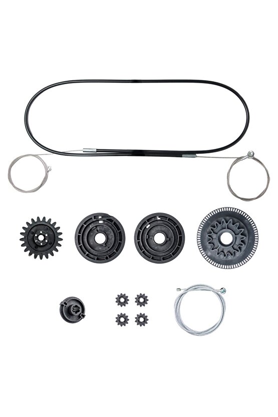 Mercedes Vito W639 için Orta Yan Sürgülü Kapı Tamir Seti - Sağ - Sol