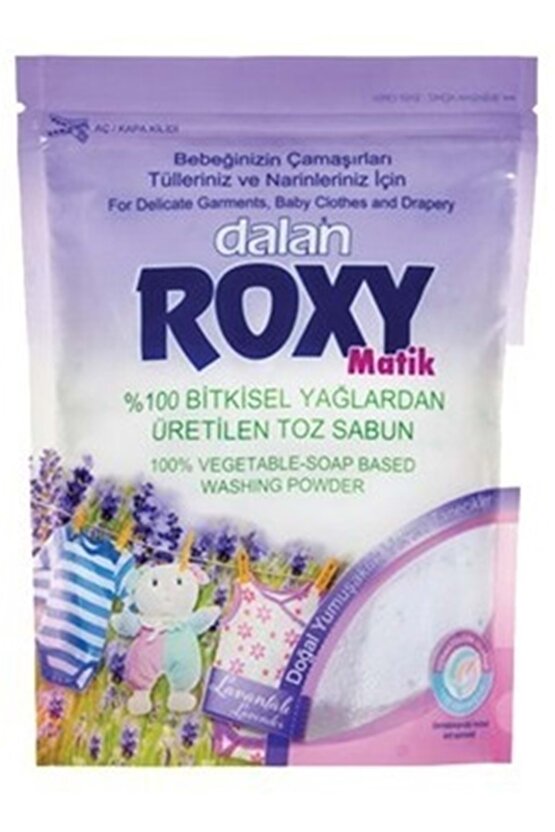 Roxy Bio Clean Matik Sabun Tozu 800gr Lavanta Bahçesi (4 LÜ SET) (104 YIKAMA)
