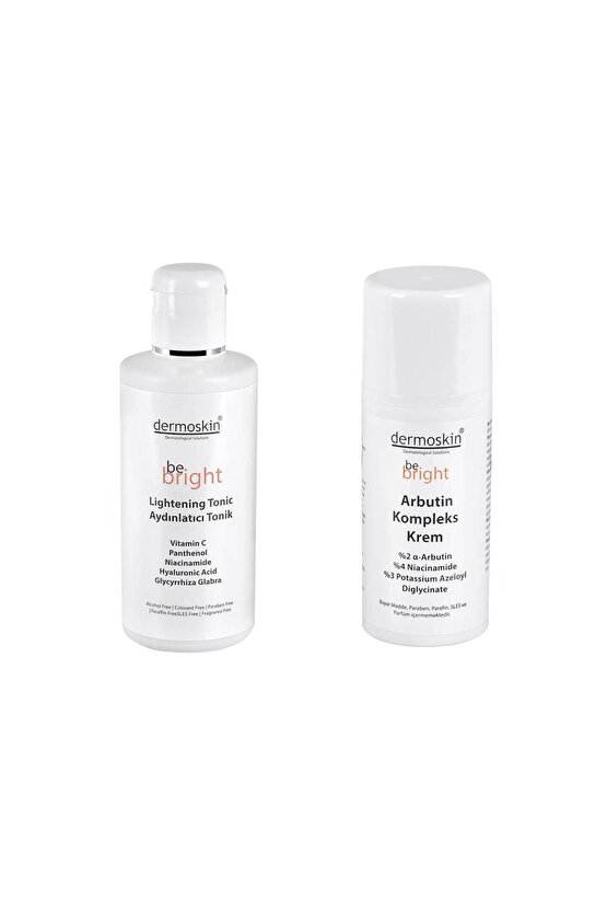 Be Bright Arbutin Kompleks Krem 33ml+Be Bright Aydınlatıcı Tonik 200ml