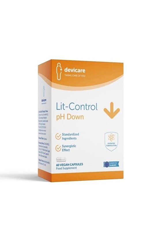 Lit-Control PH Down 60 Kapsül