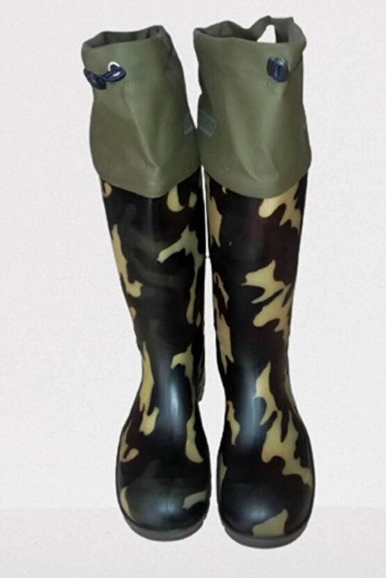 ASKERİ DESEN KONÇLU ÇİZME