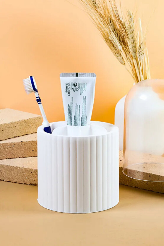 Şeffaf Kapaklı Diş Fırçalık Kutusu – Hijyenik Saklama, Banyo Organizer,Çok Amaçlı Saklama Kutusu