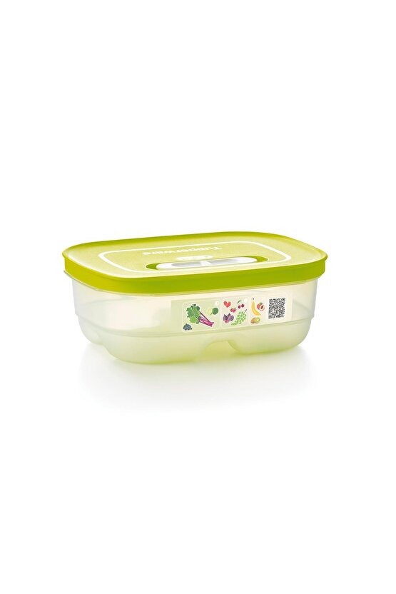 Sera Serisi Kısa Gövdeli Buzdolabı Saklama Kabı Limon 2li Set 800 ml