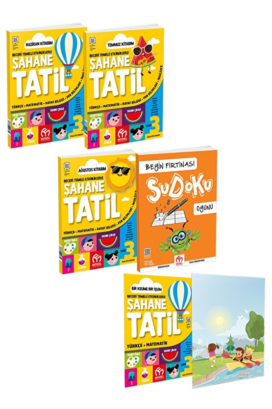 3.Sınıf Şahane Yaz Tatil Kitabı Seti