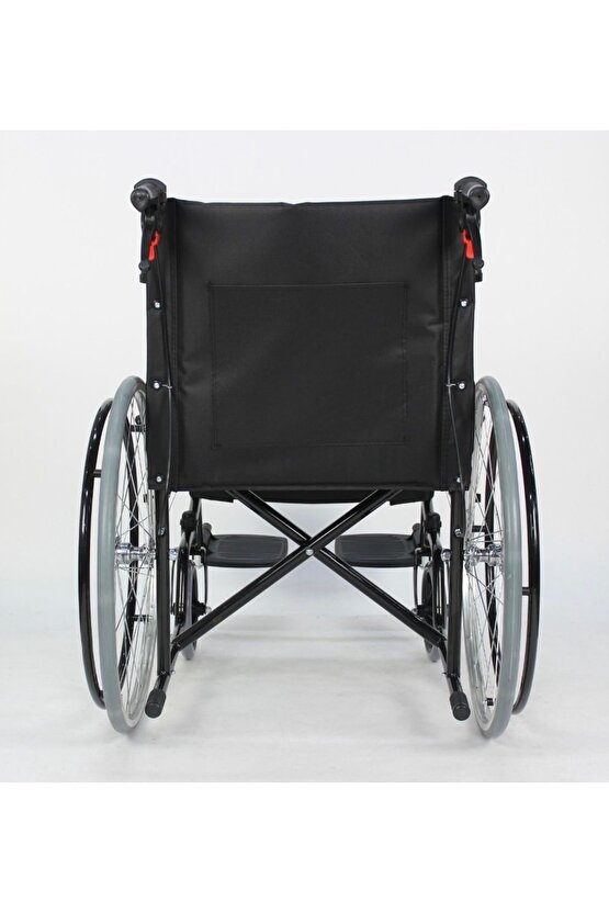 Refakatçi Frenli Ekonomik Tekerlekli Sandalye