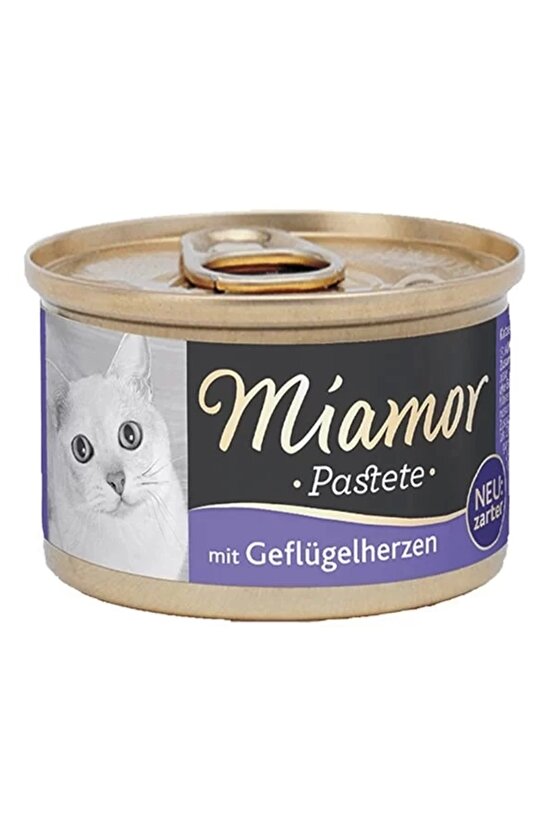 Pastete Yürekli Tahılsız Konserve Kedi Maması 85 Gr