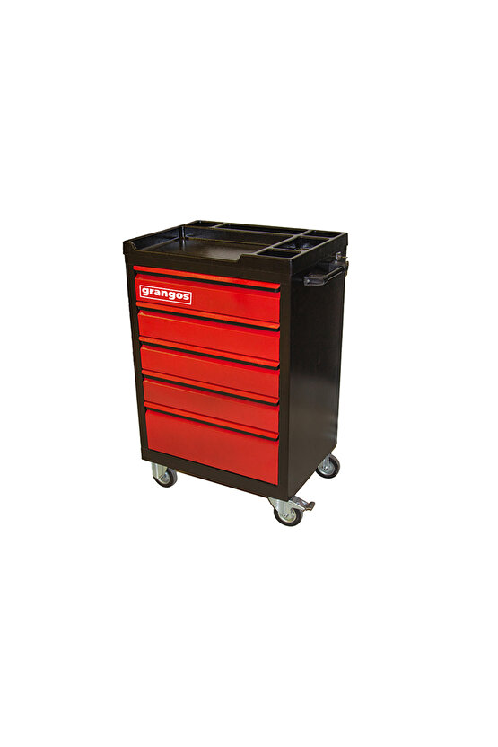 Grangos GRTA09 5 Çekmeceli Teleskobik Takım Arabası