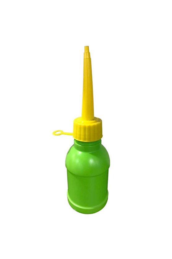 Plastik Uçlu Yeşil Renk Yağdanlık 100cc