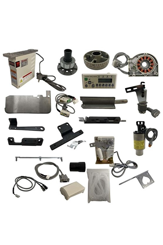 Yamato Overlok 6125 CZ Seri 4 İp Full Otomatik Elektrikli Kafadan Motor  6125 (6125-E)